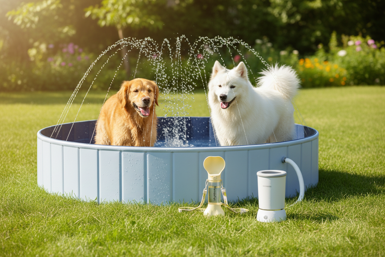 Tu perro en la playa o alberca: cómo prevenir el golpe de calor en verano 🌊