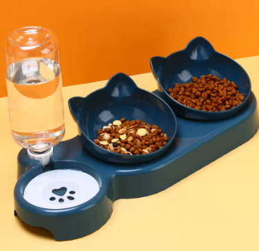 Comedero Antivuelco para Gatos