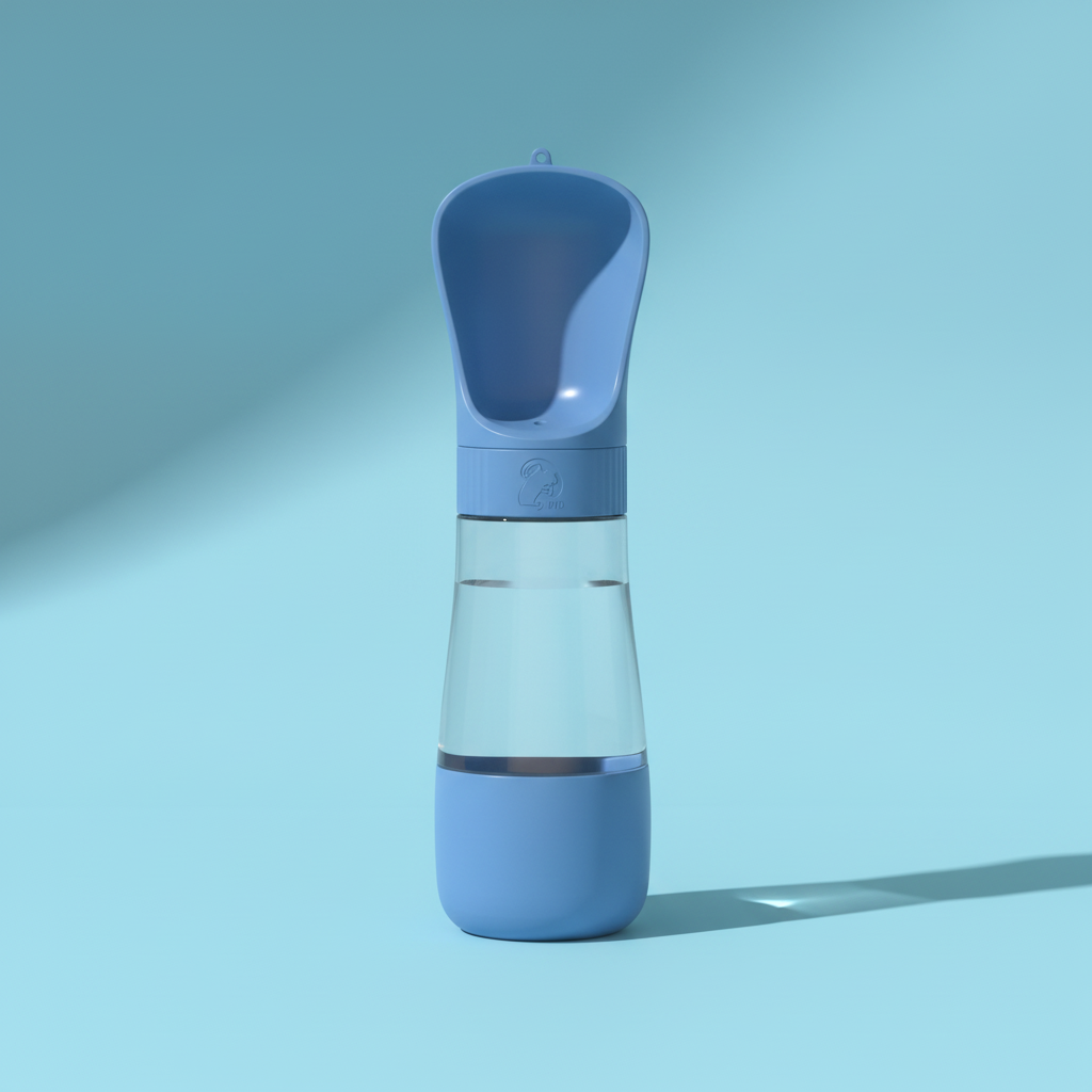 2 In 1 Portable Dog Water Bottle