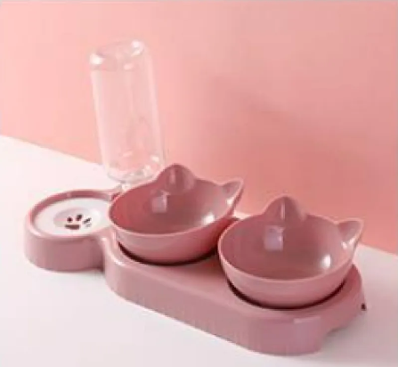 Comedero Antivuelco para Gatos