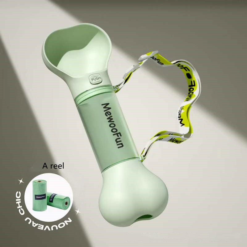 Botella con Comedero para Perros