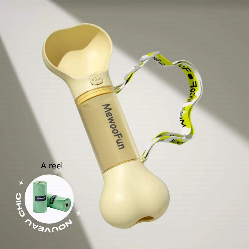 Botella con Comedero para Perros