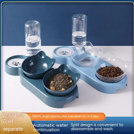 Comedero Antivuelco para Gatos
