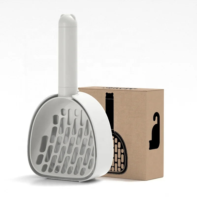 Eco-Friendly Multi-Functional Plastic Fecal Shovel Dog & Cat Cleaning Tool for Pet Litter Box Accessory-6