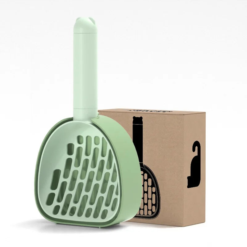 Eco-Friendly Multi-Functional Plastic Fecal Shovel Dog & Cat Cleaning Tool for Pet Litter Box Accessory-0