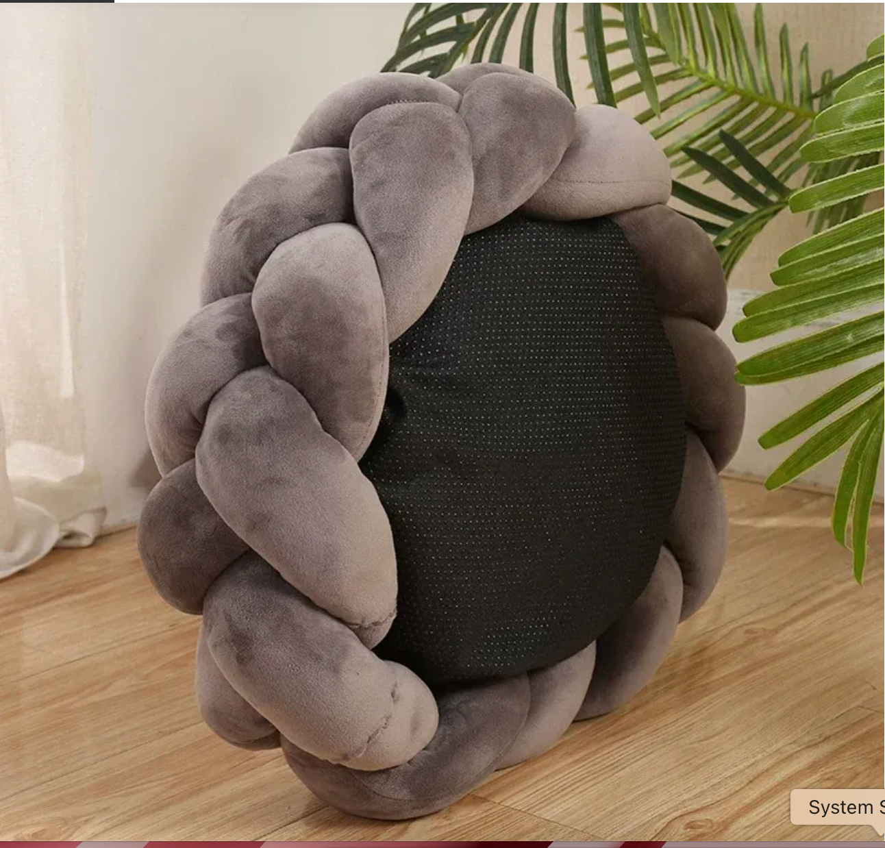 Cama Nido  para Perros y Gatos | Tejida a Mano en Gamuza Suave Premium