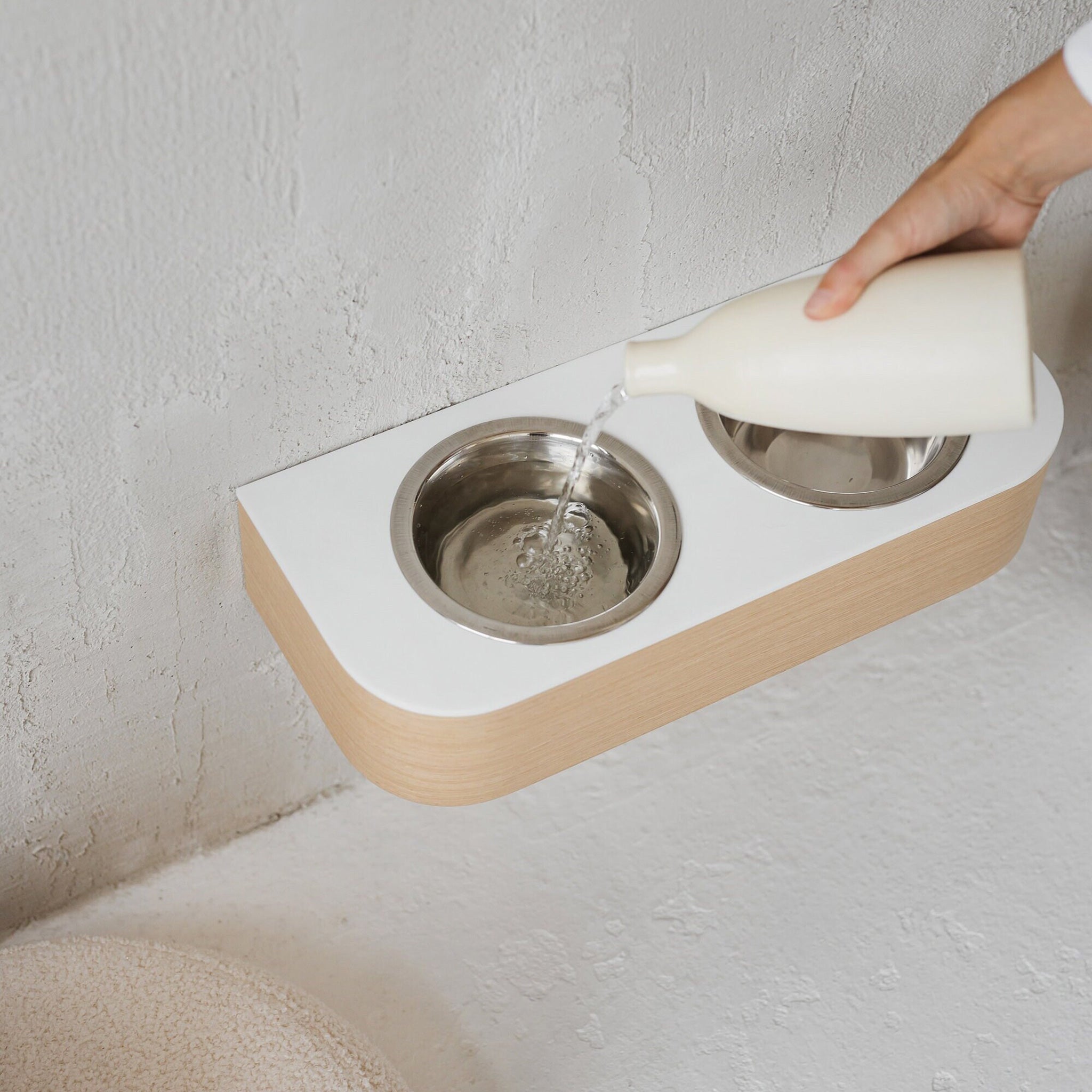 Comedero Elevado para Perros - Estación de Alimentación Impermeable