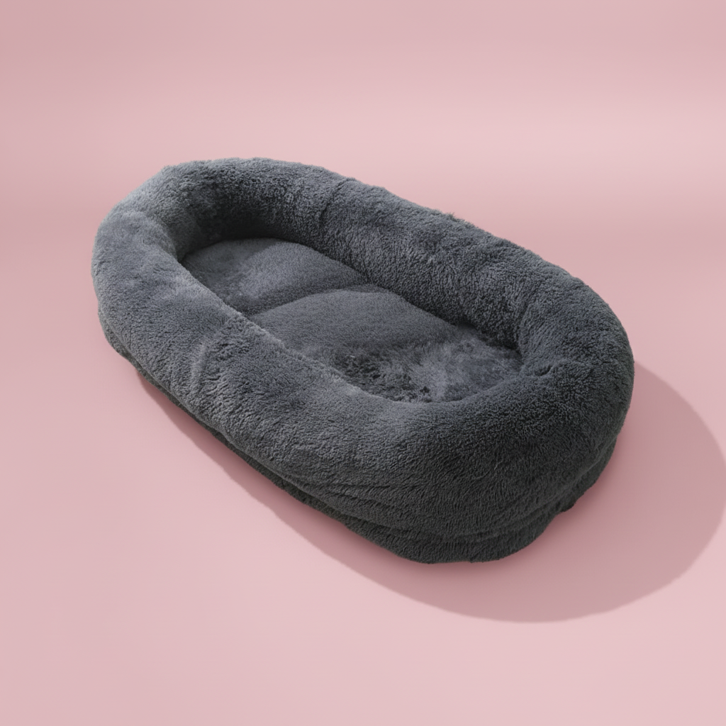 Cama de Perro - Rosa Pastel sin perro