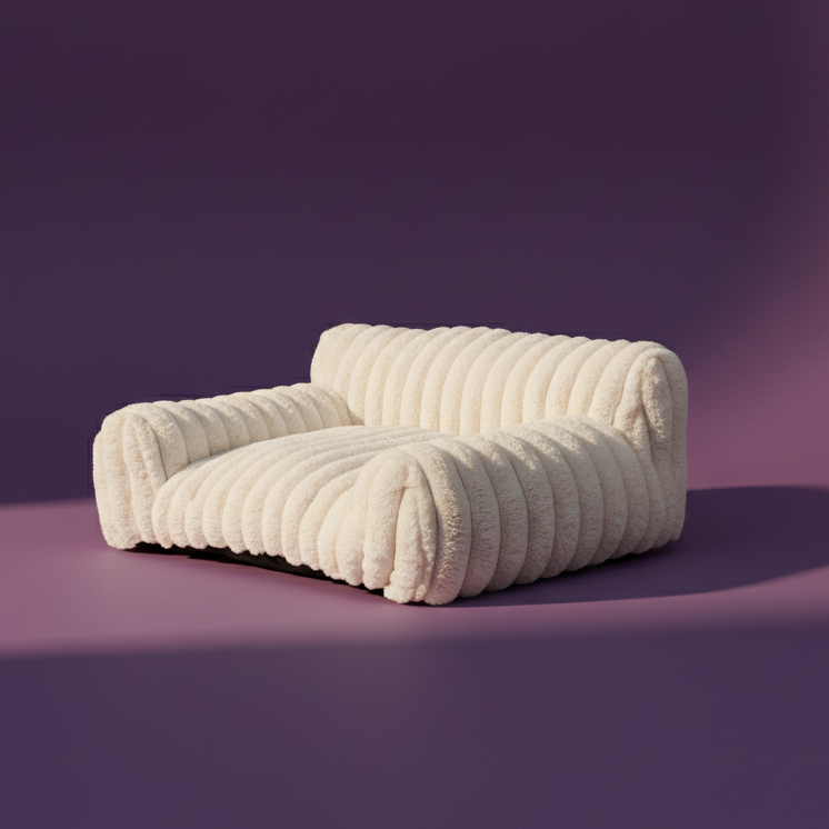 Cama Universal - Fondo Morado sin gato