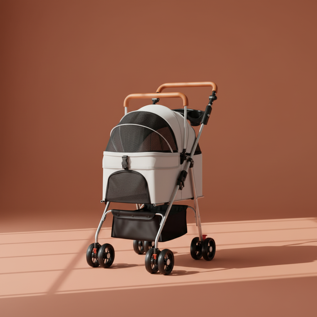Carriola Plegable para Mascotas