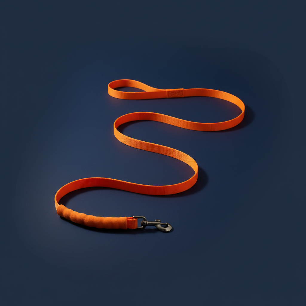 Correa para Perro Extra Resistente Naranja