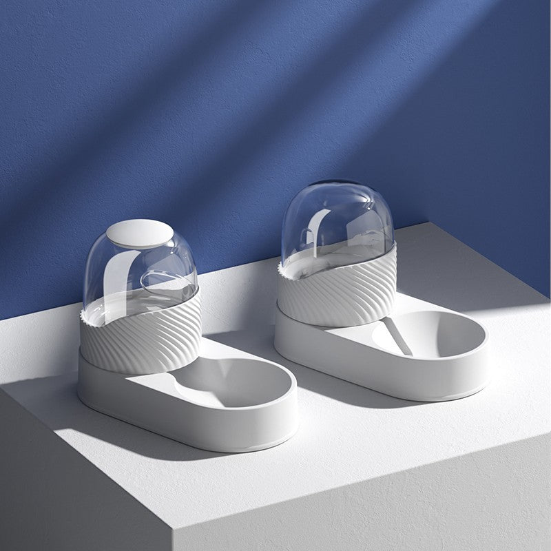 Bowl Doble Comedero-Bebedero para Perros y Gatos