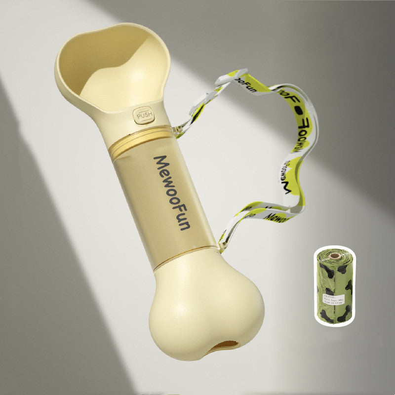 Botella con Comedero para Perros