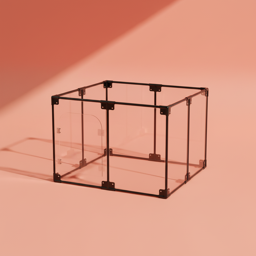 Jaula Transparente para Juego