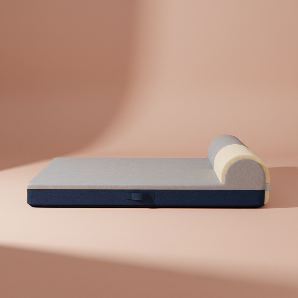 Large Dog Bed With Pillows - Sin perro