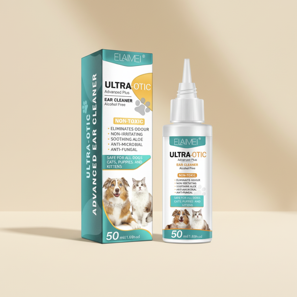Pet Ear Cleaner ELAIMEI Ultra-Otic