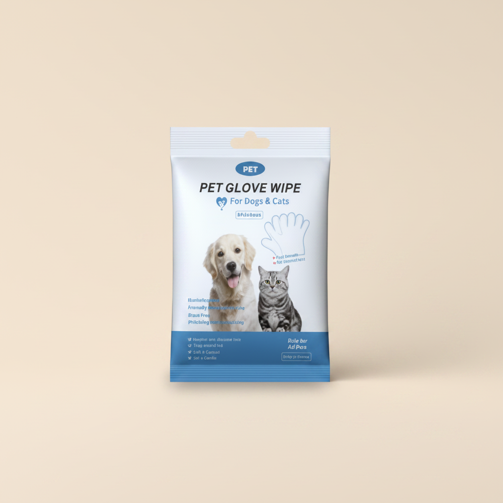Pet Glove Wipe - Fondo Arena