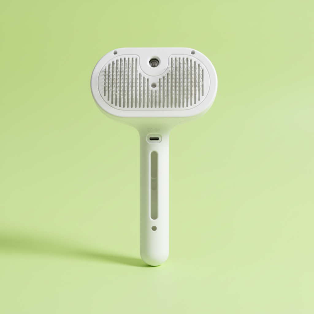 Pet Hair Spray Brush - Fondo Verde Limón