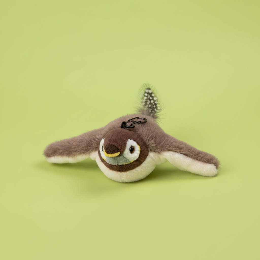 Pingüino Peluche - Fondo Lime