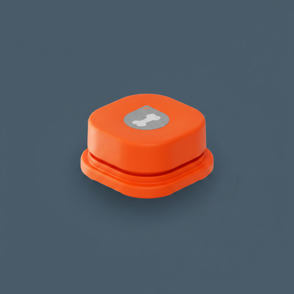Rastreador GPS Naranja - Fondo Slate