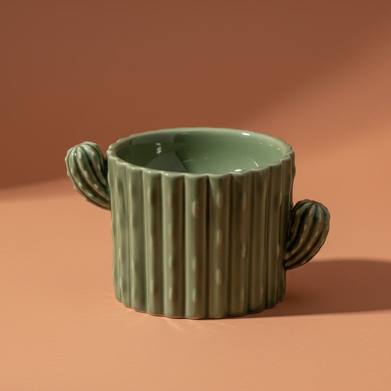 Tazón Cerámico Cactus