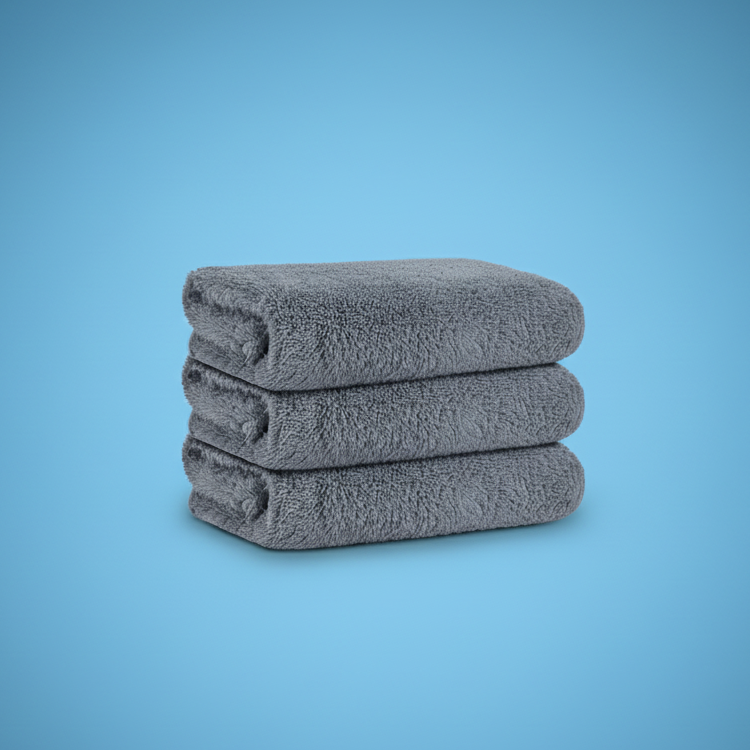 Toallas Dobladas - Estudio con sombra